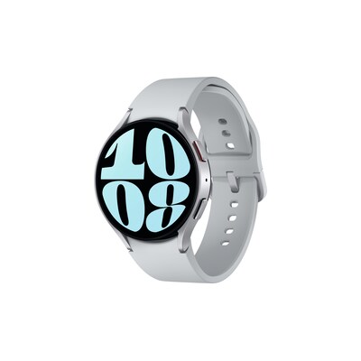 LED mini günstig Kaufen-Samsung Galaxy Watch6 LTE SM-R945F 44mm Silver Smartwatch. Samsung Galaxy Watch6 LTE SM-R945F 44mm Silver Smartwatch <![CDATA[• 3,7 cm (1,5 Zoll) AMOLED Display • Aluminium Gehäuse • Wasserfest: IP68 Wasserdichtigkeit: 5 ATM • Mobiler Internetzug