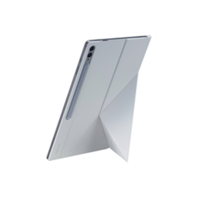 Teilig Art günstig Kaufen-Samsung Smart Book Cover EF-BX910 für Galaxy Tab S9 Ultra White. Samsung Smart Book Cover EF-BX910 für Galaxy Tab S9 Ultra White <![CDATA[• Zweiteiliges Cover im schlanken Design für einen stilvollen Schutz • Zwei praktische Aufstellmöglic