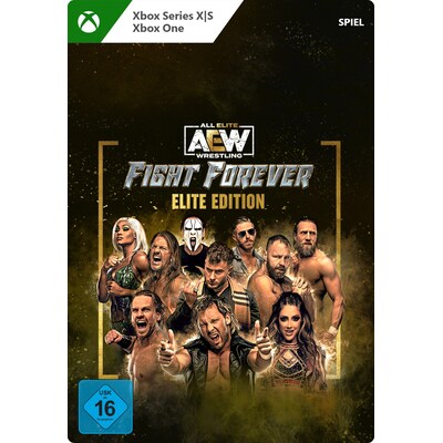 Xbox Series günstig Kaufen-AEW Fight Forever Elite Edition - XBox Series S|X Digital Code. AEW Fight Forever Elite Edition - XBox Series S|X Digital Code <![CDATA[• Plattform: Xbox • Genre: Fighting • Altersfreigabe USK: ab 16 Jahren • Produktart: Digitaler Code per E-Mail]
