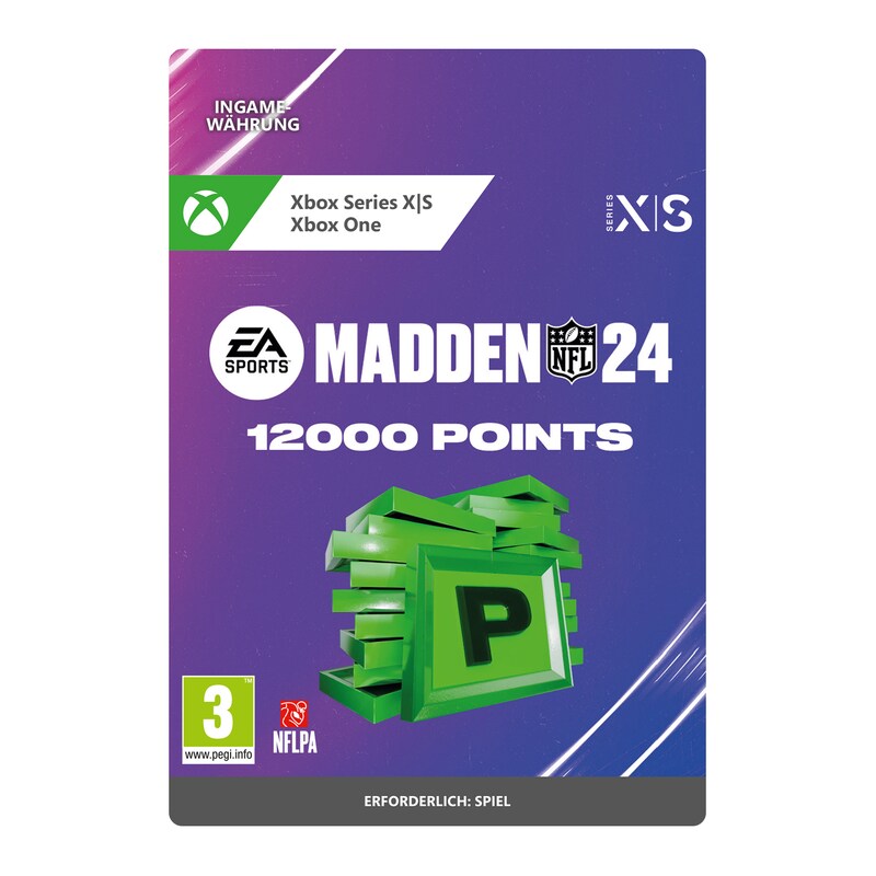 MADDEN NFL 24: 12000 MADDEN POINTS - XBox Series S|X Digital Code
