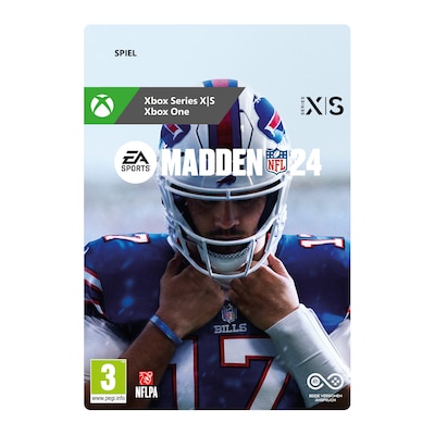 Madden NFL günstig Kaufen-MADDEN NFL 24: Standard Edition - XBox Series S|X Digital Code. MADDEN NFL 24: Standard Edition - XBox Series S|X Digital Code <![CDATA[• Plattform: Xbox • Genre: Sport • Altersfreigabe USK: freigegeben • Produktart: Digitaler Code per E-Mail • 