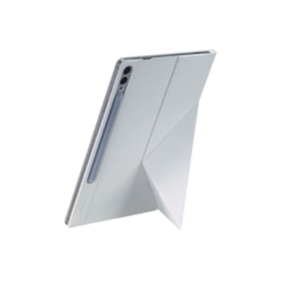 Praktische günstig Kaufen-Samsung Smart Book Cover EF-BX810 für Galaxy Tab S9+ White. Samsung Smart Book Cover EF-BX810 für Galaxy Tab S9+ White <![CDATA[• Zweiteiliges Cover im schlanken Design für einen stilvollen Schutz • Zwei praktische Aufstellmöglichkeiten, Q