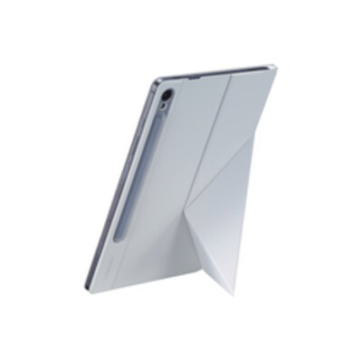 Art La günstig Kaufen-Samsung Smart Book Cover EF-BX710 für Galaxy Tab S9 White. Samsung Smart Book Cover EF-BX710 für Galaxy Tab S9 White <![CDATA[• Zweiteiliges Cover im schlanken Design für einen stilvollen Schutz • Integrierte S Pen Aufbewahrung zum sorgenfr