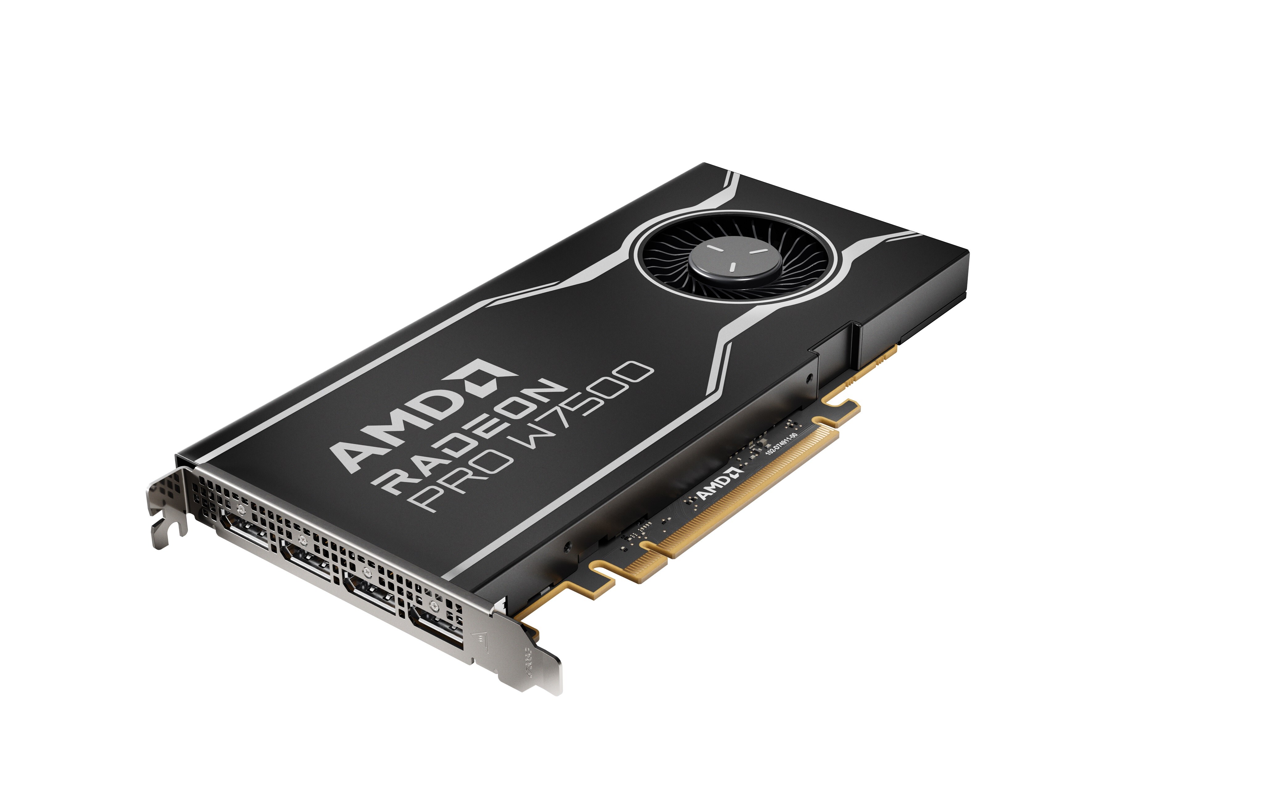 AMD Radeon Pro W7500 8GB GDDR6 Workstation Grafikkarte 4x DP 2.1