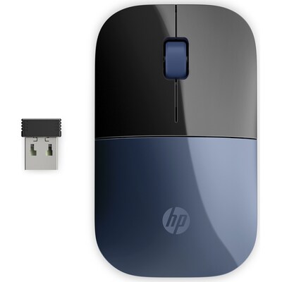 Kabellos,19 günstig Kaufen-HP Z3700 Kabellose Maus Lumiere Blue. HP Z3700 Kabellose Maus Lumiere Blue <![CDATA[• Anwendungsbereich: Unterwegs, 3 Tasten • Kabellos, 2,4GHz, 10 m Reichweite • Schwarz/Blau, 50g, 25,9 mm x 101,7 mm x 65,0 mm (H x B x T) • PC/ Notebook, Mac, USB