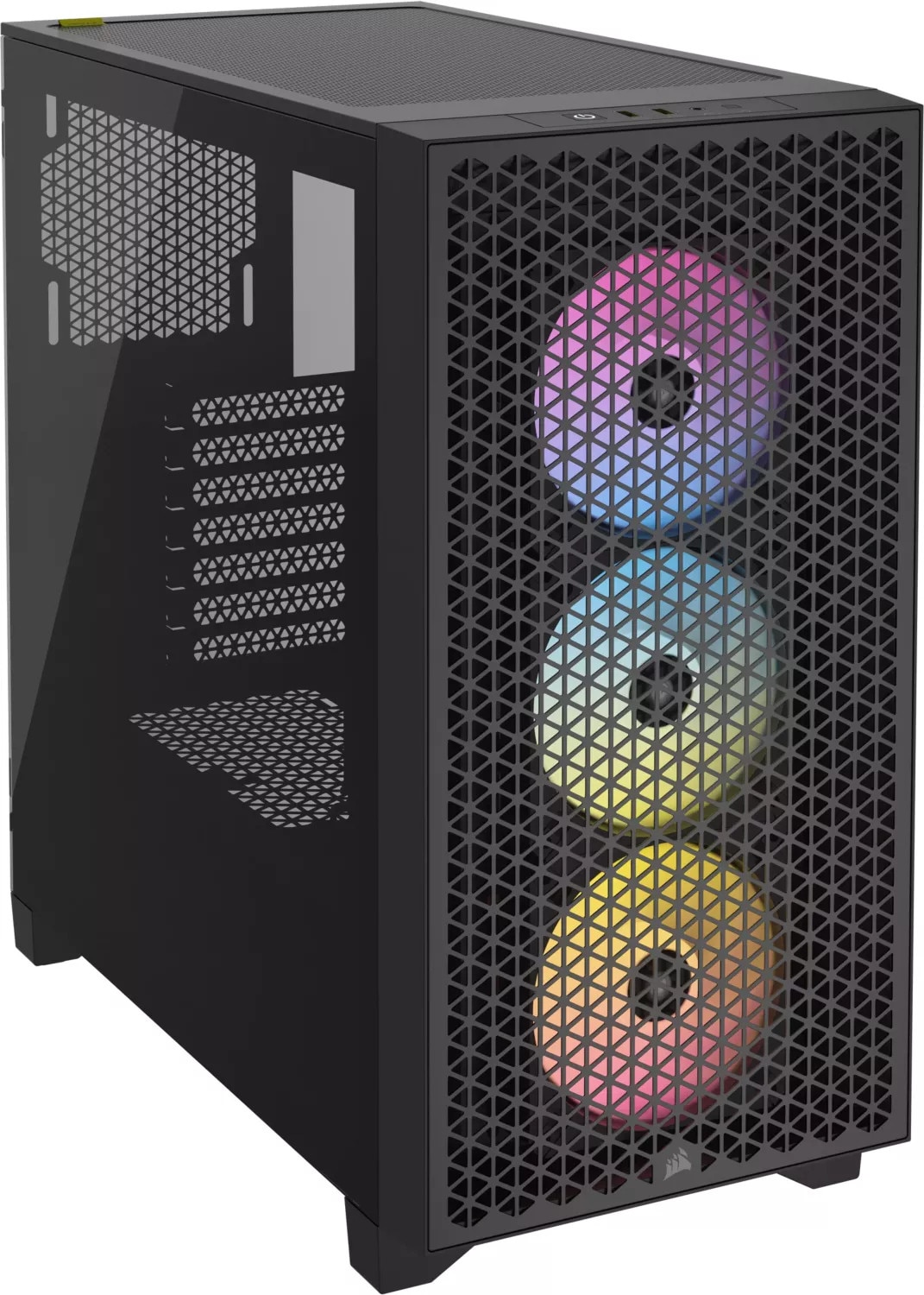 Corsair 3000D RGB Airflow schwarz Midi Tower ATX Gaming Geh&auml;use