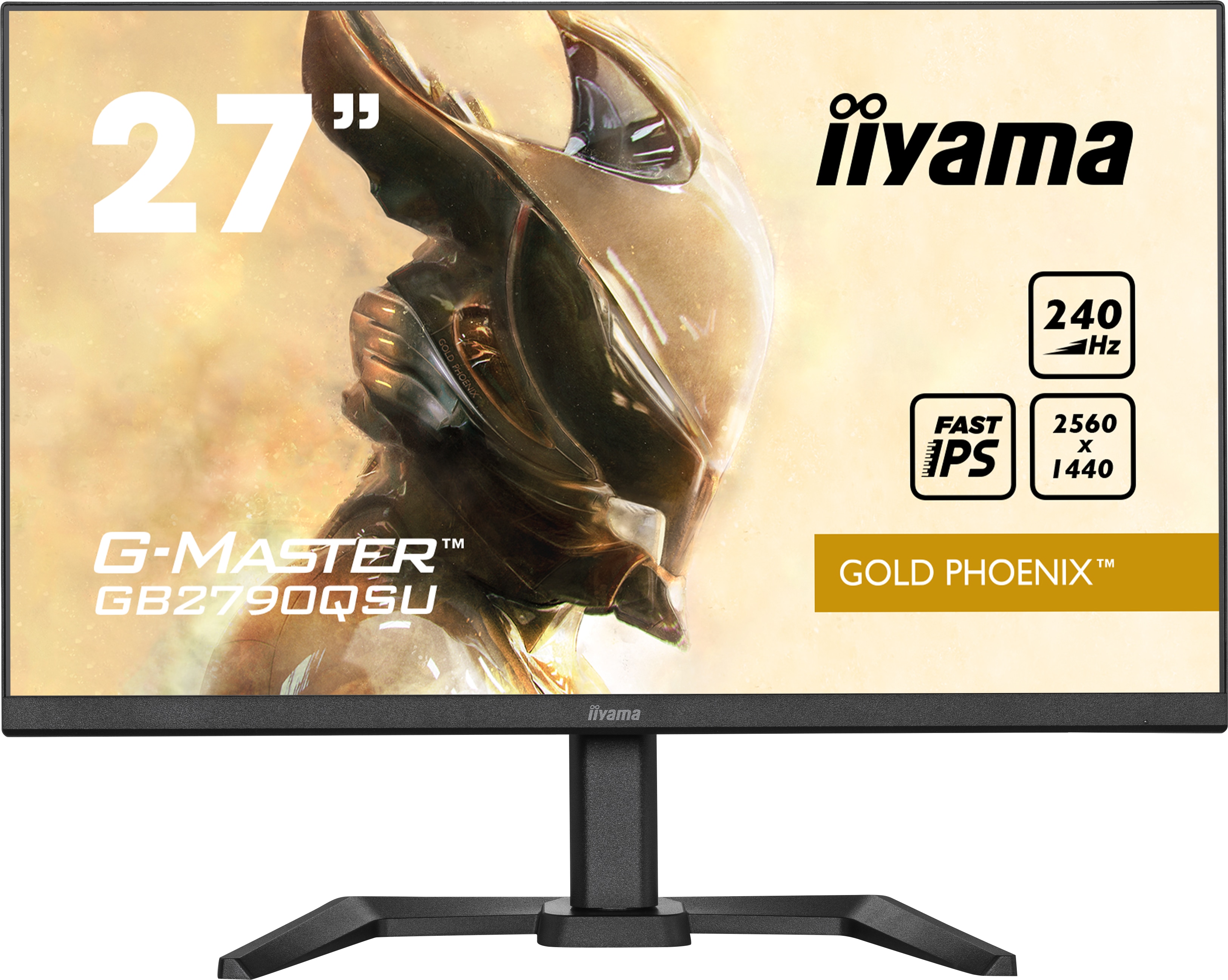 iiyama G-Master Gold Phoenix GB2790QSU-B5 27 Zoll WQHD IPS Panel 16:9 240 Hz Gaming Monitor