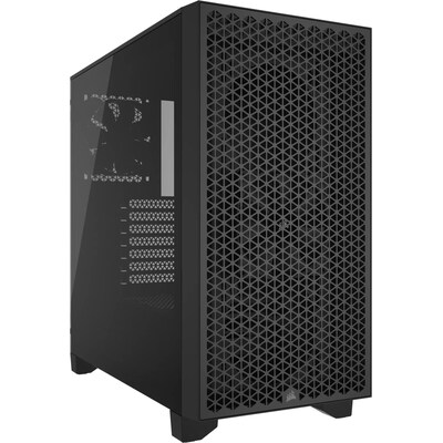 Air 3 günstig Kaufen-Corsair 3000D Airflow schwarz Midi Tower ATX Gaming Gehäuse. Corsair 3000D Airflow schwarz Midi Tower ATX Gaming Gehäuse <![CDATA[• ATX Gaming Gehäuse mit High-Airflow Front-Panel und RGB Beleuchtung • Schwarz, 2x SP120 ELITE-Lüftern • A