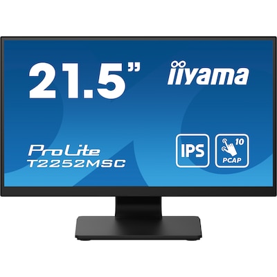 Full HD  günstig Kaufen-iiyama ProLite T2252MSC-B2 54,5cm (21,5") 10-Punkt Multitouch-Monitor FullHD IPS. iiyama ProLite T2252MSC-B2 54,5cm (21,5") 10-Punkt Multitouch-Monitor FullHD IPS <![CDATA[• Energieeffizienzklasse: C • Größe: 54,6 cm (21,5 Zoll) 16:9, Auflö