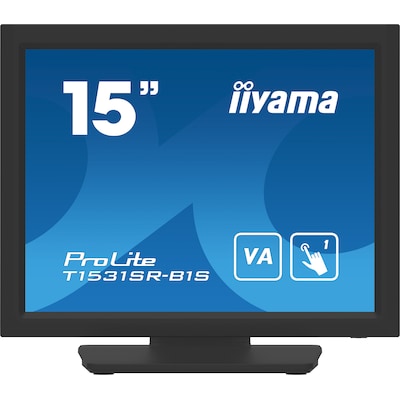 Touch 7  günstig Kaufen-iiyama ProLite T1531SR-B1S 38cm (15") XGA IPS Touch-Monitor VGA HDMI DP. iiyama ProLite T1531SR-B1S 38cm (15") XGA IPS Touch-Monitor VGA HDMI DP <![CDATA[• Energieeffizienzklasse: E • Größe: 38,0 cm (15 Zoll) 4:3, Auflösung: 1.024x768 XGA 