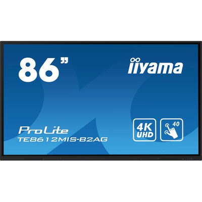 iiyama ProLite TE8612MIS-B2AG 217,4cm (86") 4K UHD Touch Monitor HDMI/VGA/USB-C