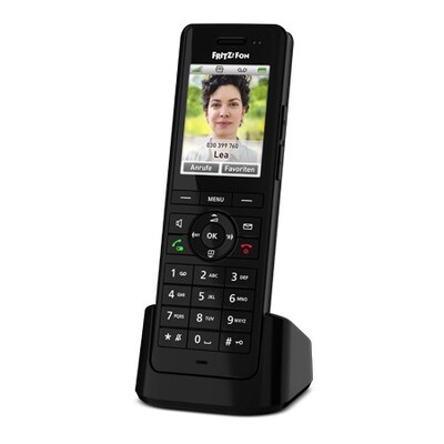 AVM FRITZ!Fon X6 schnurloses DECT Komforttelefon für FRITZ!Box schwarz