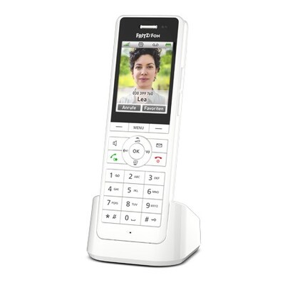 for HR günstig Kaufen-AVM FRITZ!Fon X6 schnurloses DECT Komforttelefon für FRITZ!Box weiß. AVM FRITZ!Fon X6 schnurloses DECT Komforttelefon für FRITZ!Box weiß <![CDATA[• Komfort-DECT-Telefon für FRITZ!Box mit intuitiver Menüführung • Komfortable Bedi