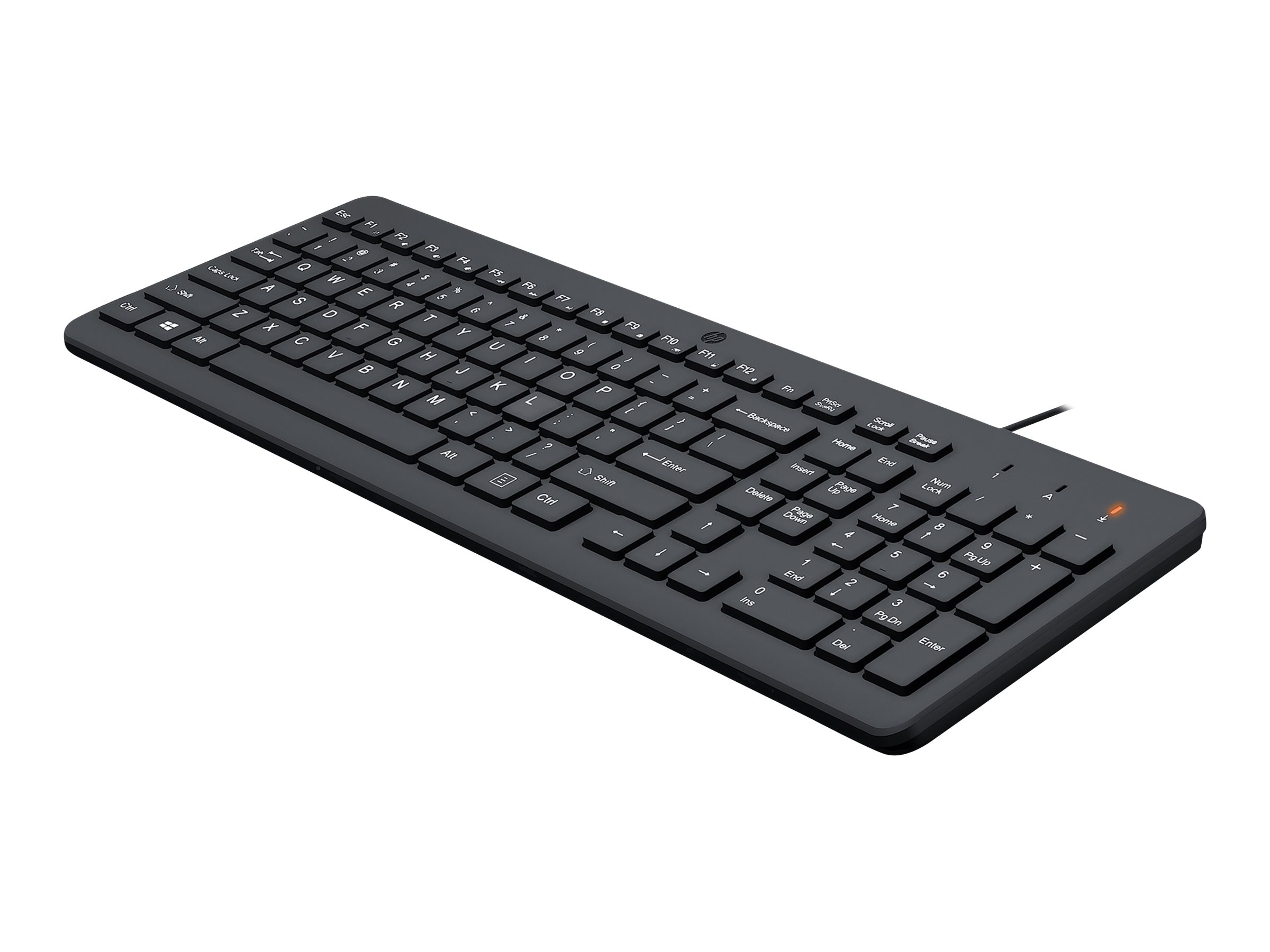 HP 150 Kabelgebundene Tastatur Schwarz