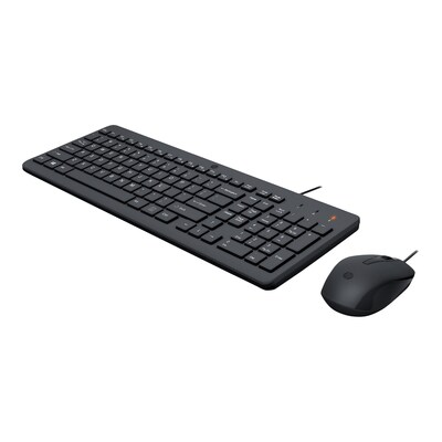 nt usb  günstig Kaufen-HP 150 Kabelgebundene Tastatur und Maus. HP 150 Kabelgebundene Tastatur und Maus <![CDATA[• Kabelgebunden (USB) • Tastatur-Layout: deutsch, Tastatur-Nummernblock integriert • Scrollrad • Schwarz, PC/ Notebook, USB-Anschluss, Windows 7 • Tastatur