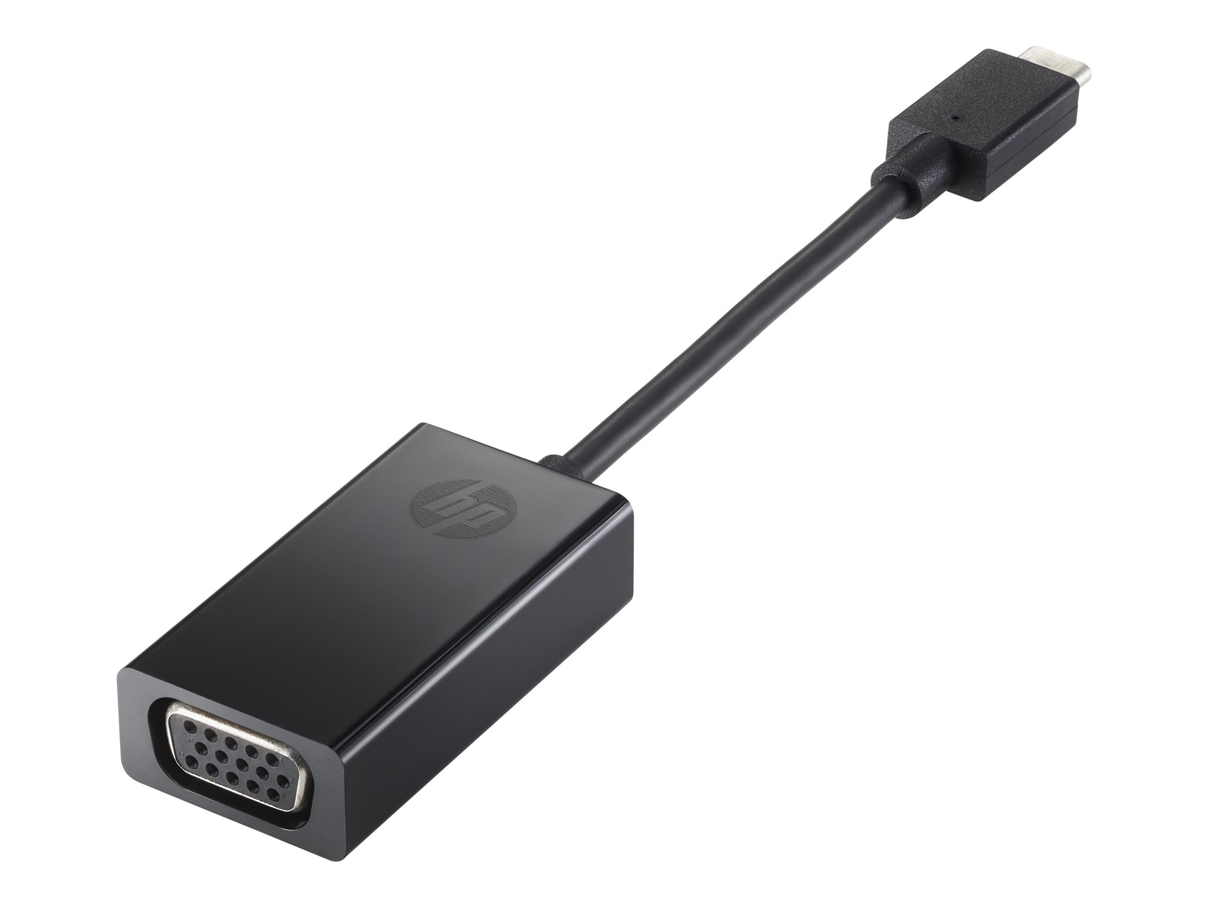 HP Externer Videoadapter USB-C zu VGA Schwarz