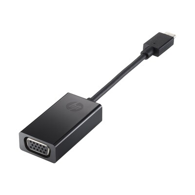 VGA Adapter günstig Kaufen-HP Externer Videoadapter USB-C zu VGA Schwarz. HP Externer Videoadapter USB-C zu VGA Schwarz <![CDATA[• USB-C zu VGA • Abmessungen: 151 mm - 25,5 mm - 13 mm, Gewicht: 23 g • LxBxH: x x mm]]>. 