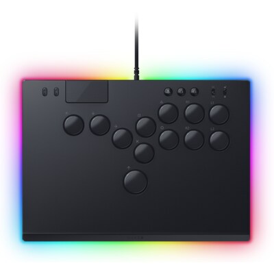 de lo günstig Kaufen-RAZER KITSUNE All-Button Optical Arcade Controller für PS5™ und PC. RAZER KITSUNE All-Button Optical Arcade Controller für PS5™ und PC <![CDATA[• Präzise Quad-Bewegungstastenanordnung • Razer™ Low-Profile Linear Optical Swit