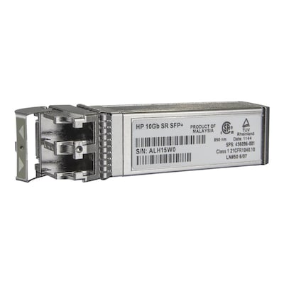 10GBASE SR günstig Kaufen-HPE SFP+-Transceiver-Modul - 10GBase-SR - LC. HPE SFP+-Transceiver-Modul - 10GBase-SR - LC <![CDATA[• 10-Gigabit-Transceiver • SFP+-Formfaktor • 850 nm Wellenlänge]]>. 