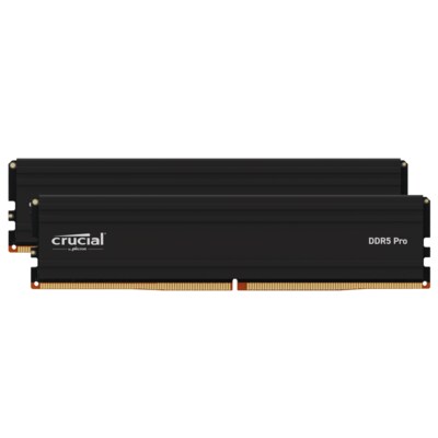 5600 günstig Kaufen-64GB (2x32GB) CRUCIAL Pro DDR5-5600 CL46 UDIMM RAM Speicherkit. 64GB (2x32GB) CRUCIAL Pro DDR5-5600 CL46 UDIMM RAM Speicherkit <![CDATA[• 64 GB (RAM-Module: 2 Stück),DDR5-RAM 5600 MHz • 5600 MT/s, CAS Latency (CL) 46 • Anschluss:288-pin, Spannung:1