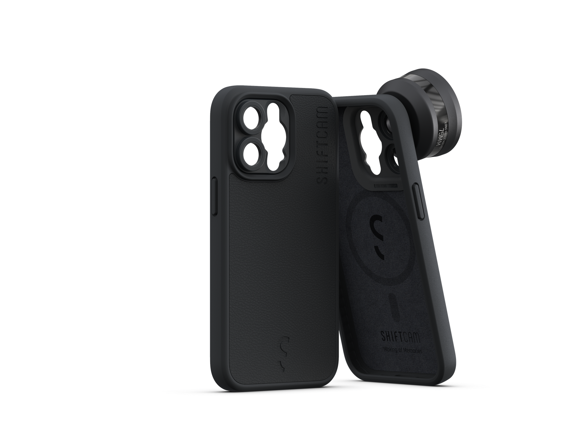 ShiftCam Camera Case mit in-case Lens Mount f&uuml;r iPhone 13 Pro - Charcoal
