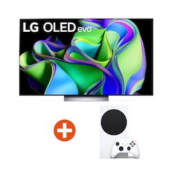 LG OLED77C37LA 195cm 77&quot; 4K OLED evo 120 Hz Smart TV mit Xbox Series S 512 GB