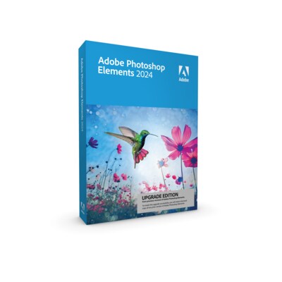 Adobe Photoshop Elements 2024 | Upgrade | Box & Produktschlüssel