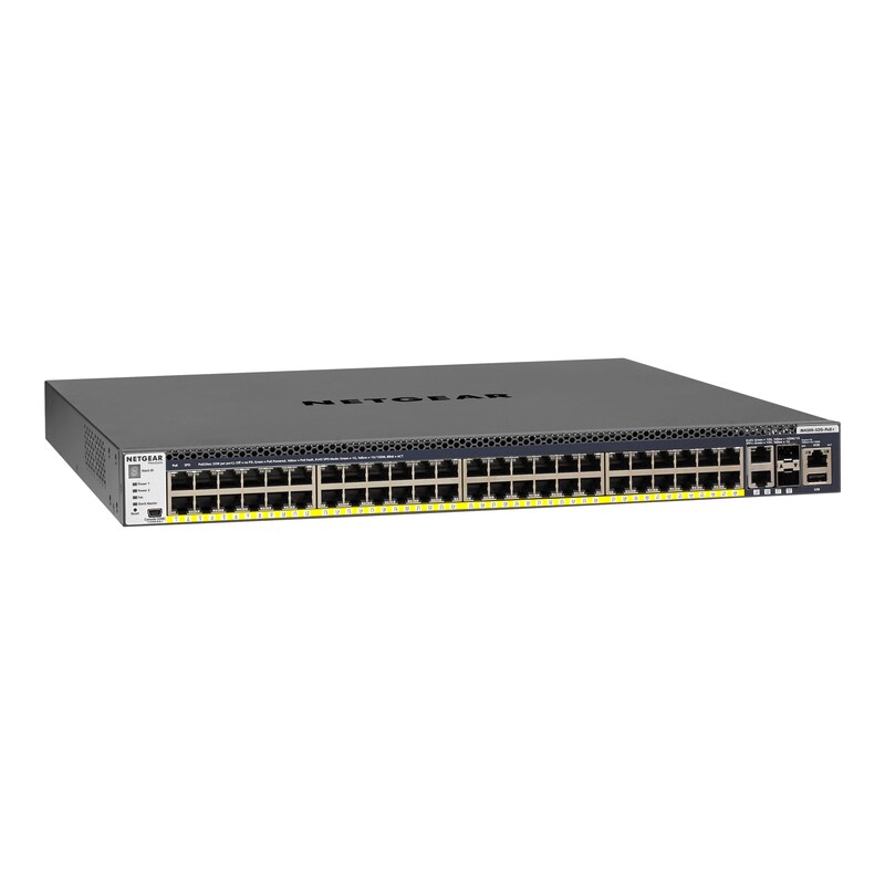 Netgear GSM4352PA 52-Port Web Managed Switch (10-Gigabit/Multi-Gigabit)