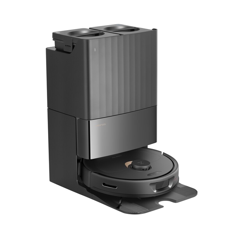 Roborock Q Revo Saug-/Wischroboter mit Absaugstation schwarz