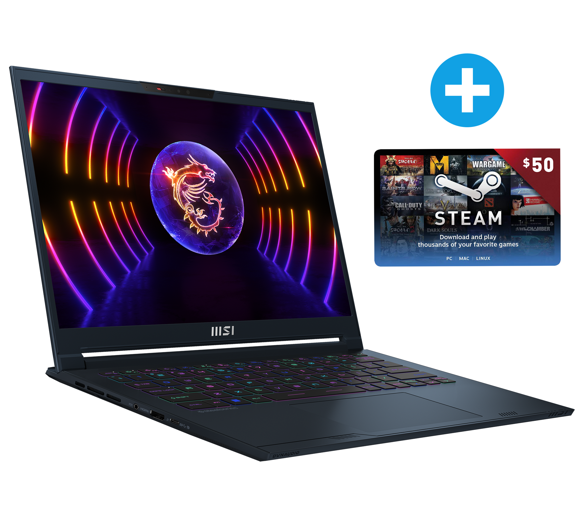 MSI Stealth 14 Studio A13VE-029 i7-13700H 16GB/1TB SSD 14&quot;QHD+ 240Hz RTX4050 W11