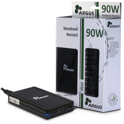 Inter-Tech  Argus USN90-UCB 90 Watt Universal Notebook Netzteil | 04260133128477