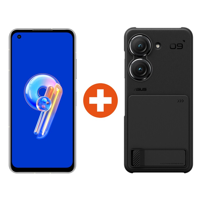 ASUS Zenfone 9 5G 8/128 GB white Android 12.0 Smartphone + Zenfone 9 Connex Set