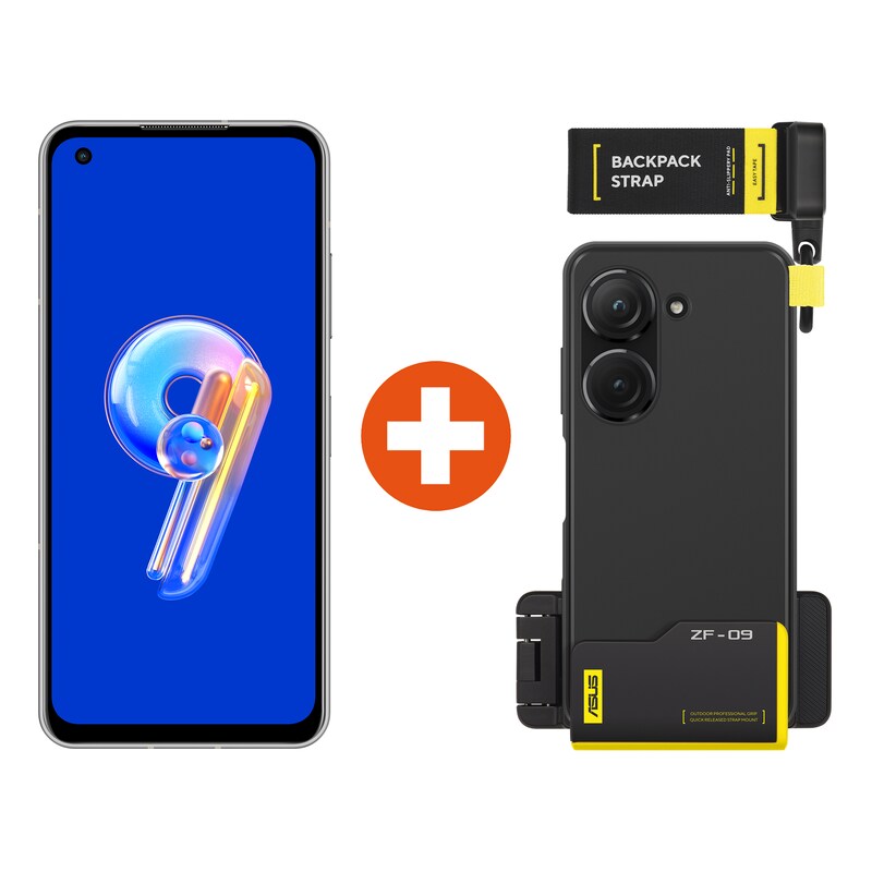 ASUS Zenfone 9 5G 8/128 GB white Android 12.0 Smartphone + Smart Magnet Backpac