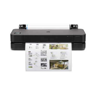 HP DesignJet T230 Tintenstrahl-Großformatdrucker Plotter 24" bis DIN A1 LAN WLAN