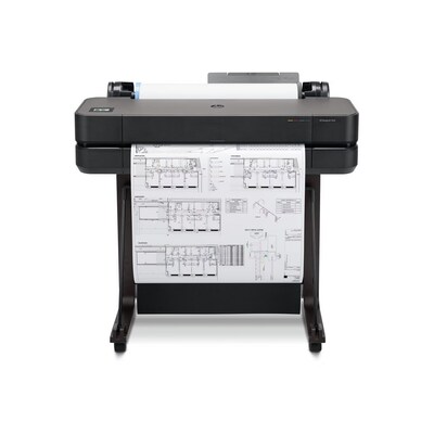 HP DesignJet T630 Tintenstrahl-Großformatdrucker Plotter 24" bis DIN A1 LAN WLAN