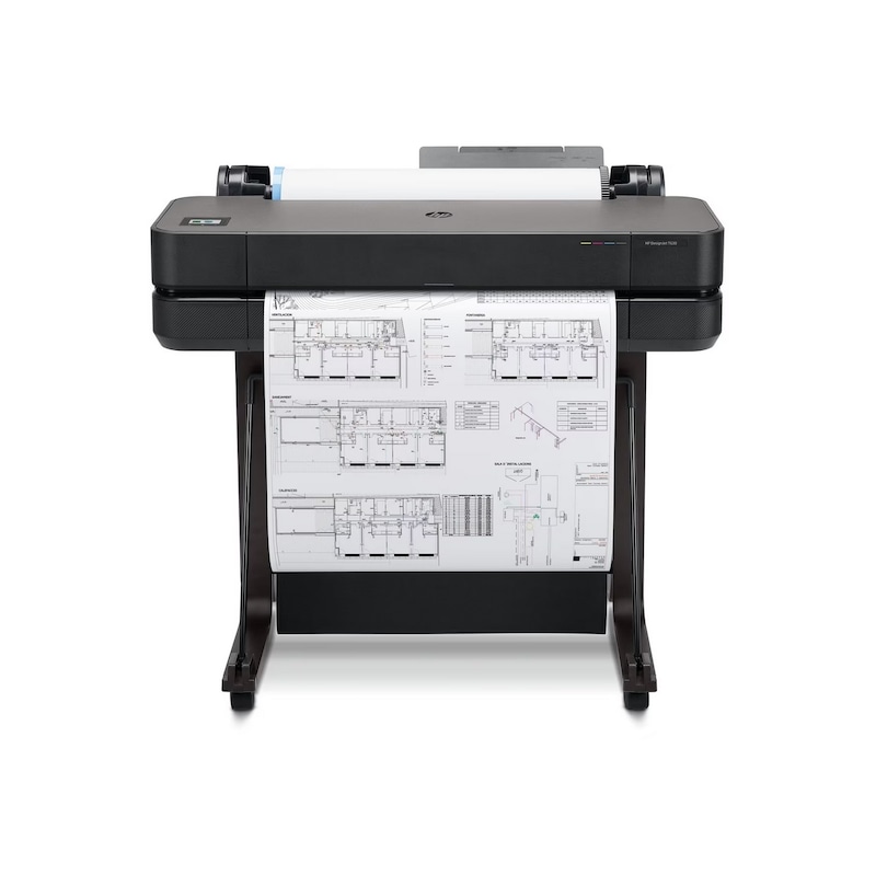 HP DesignJet T630 Tintenstrahl-Großformatdrucker Plotter 24" bis DIN A1 LAN WLAN