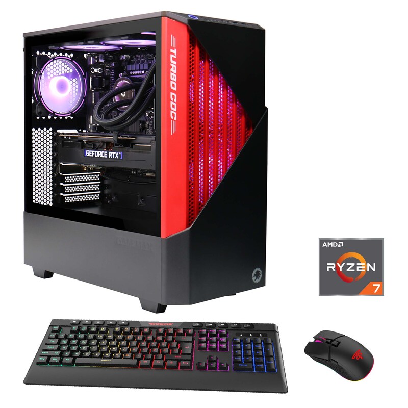 Hyrican Gamemax Contac BR 7038 R7-7700X 32GB/1TB SSD RTX 4070Ti W11