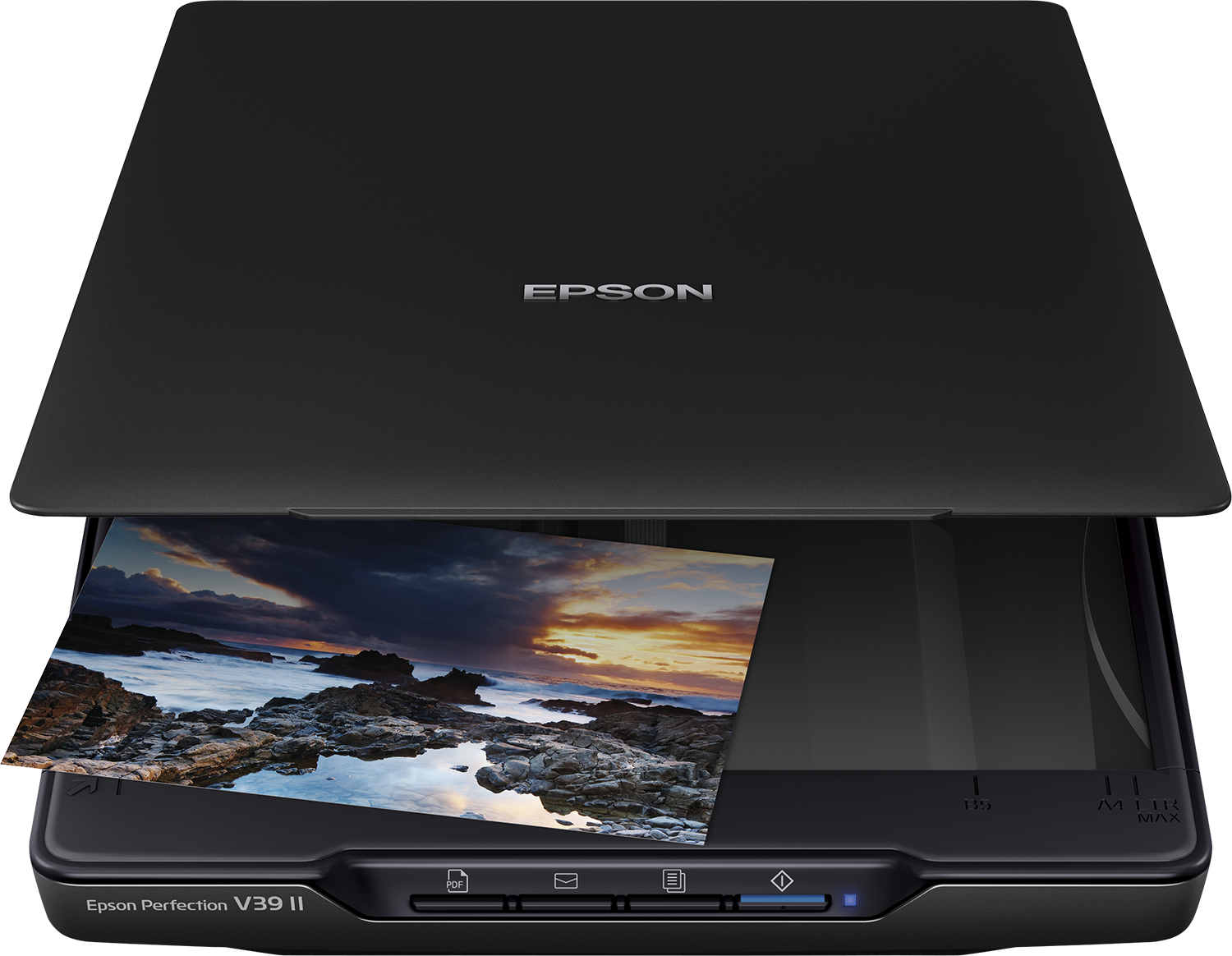 EPSON Perfection V39II A4-Foto- und Flachbettscanner USB