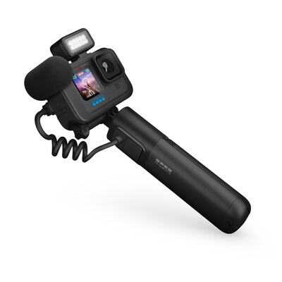 CD R günstig Kaufen-GoPro Hero 12 Black Creator Edition 5,3K60/4K120-Action Cam, Wasserdicht. GoPro Hero 12 Black Creator Edition 5,3K60/4K120-Action Cam, Wasserdicht <![CDATA[• Actioncam, Staub-/Spritzwasserschutz, Wasserdicht • Video: 5,3K Videoaufnahme (50 fps) • Fo