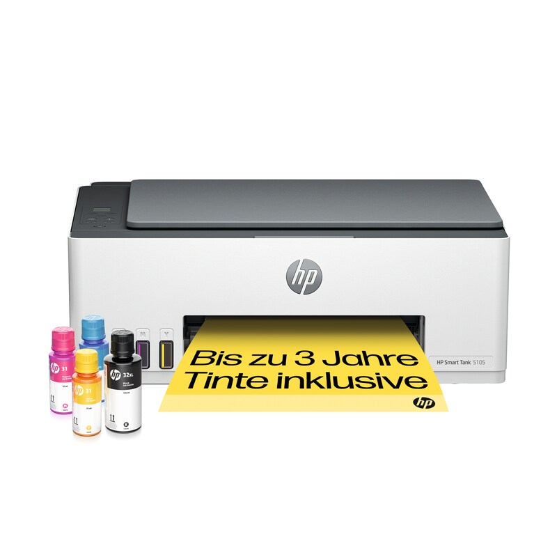 HP Smart Tank 5105 Multifunktionsdrucker Scanner Kopierer USB WLAN