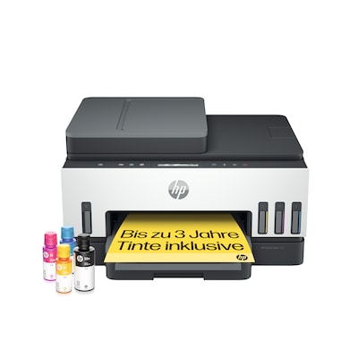 zu HP günstig Kaufen-HP Smart Tank 7305 Multifunktionsdrucker Scanner Kopierer WLAN. HP Smart Tank 7305 Multifunktionsdrucker Scanner Kopierer WLAN <![CDATA[• Tintenstrahldrucker, Kopierer, Scanner • Druckauflösung: bis zu 4.800 x 1.200 dpi • Druckgeschwindigkeit: bis 