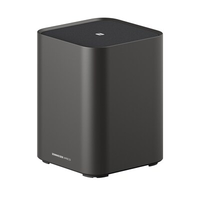 RB M günstig Kaufen-Sennheiser AMBEO SUB Subwoofer, schwarz. Sennheiser AMBEO SUB Subwoofer, schwarz <![CDATA[• Subwoofer • Automatische Raumkorrektur • Kabellose Verbindung • Erweiterte Selbstkalibrierung im Raum mit eingebautem Mikrofon • Hochwertiger Long-Throw 