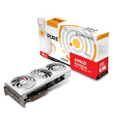 PC 6 günstig Kaufen-SAPPHIRE AMD Radeon RX 7800 XT Pure OC Grafikkarte 16GB GDDR6 2xHDMI/2xDP. SAPPHIRE AMD Radeon RX 7800 XT Pure OC Grafikkarte 16GB GDDR6 2xHDMI/2xDP <![CDATA[• AMD Radeon RX 7800 XT, RDNA 3, PCI Express 4.0 x16 • 16GB GDDR6-RAM (256bit Speicherinterfa