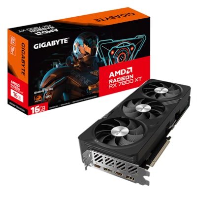 PCI e günstig Kaufen-GIGABYTE AMD Radeon RX 7800 XT Gaming OC 16GB GDDR6 Grafikkarte 2xHDMI/2xDP. GIGABYTE AMD Radeon RX 7800 XT Gaming OC 16GB GDDR6 Grafikkarte 2xHDMI/2xDP <![CDATA[• AMD Radeon RX 7800 XT, RDNA 3, PCI Express 4.0, Werksseitig übertakte • 16GB GDDR6-RAM