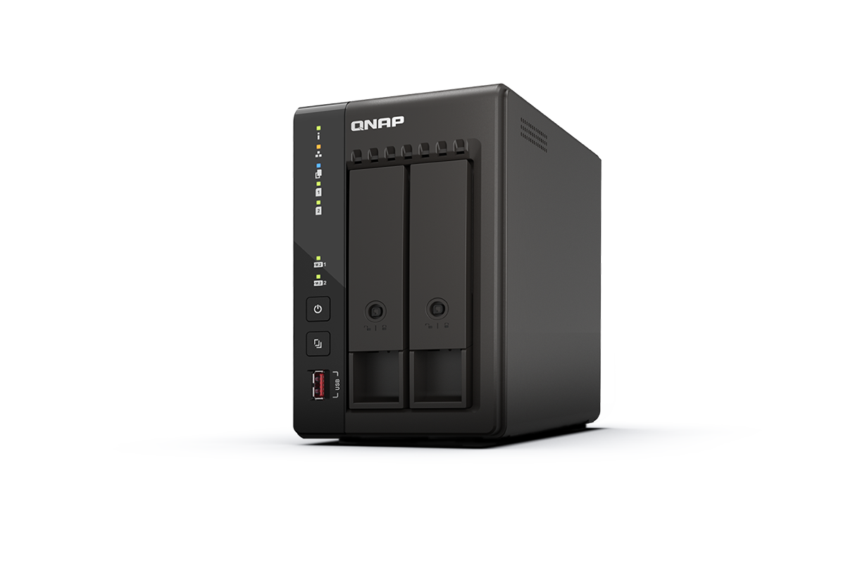 QNAP QVP-21C NVR System f&uuml;r KMUs und SOHO 2-Bay