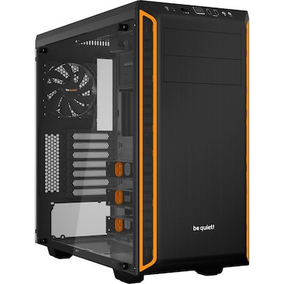 We Are günstig Kaufen-be quiet! Pure Base 600 Orange Midi Tower Gehäuse mit Seitenfenster. be quiet! Pure Base 600 Orange Midi Tower Gehäuse mit Seitenfenster <![CDATA[• Midi Tower Gehäuse, Schwarz, leise und funktional • verstellbare HDD-Slots und entnehmbarer 