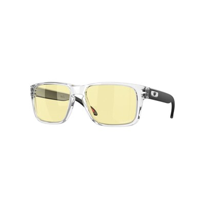 GAMER günstig Kaufen-Oakley HOLBROOK Brille mit Prizm Gaming Gläsern Clear. Oakley HOLBROOK Brille mit Prizm Gaming Gläsern Clear <![CDATA[• mit Prizm Gaming 2.0 Plano-Gläsern für Gamer • ganztägiger Tragekomfort durch das leichte O Matter™ Rahmenmaterial 