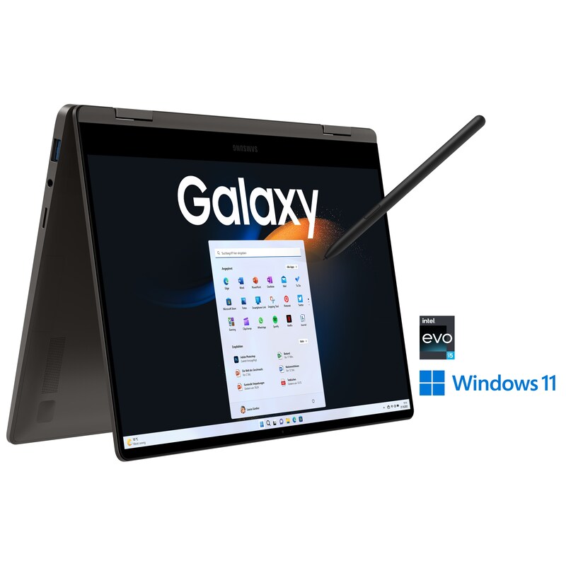 Campus: SAMSUNG Galaxy Book3 360 Evo 13" FHD i5-1340P 8GB/512GB SSD Win11