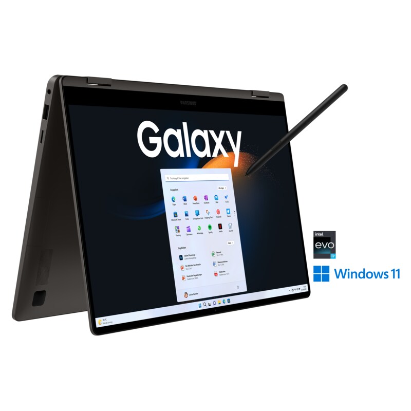 Campus: SAMSUNG Galaxy Book3 360 Evo 15" FHD i7-1360P 16GB/512GB SSD Win11