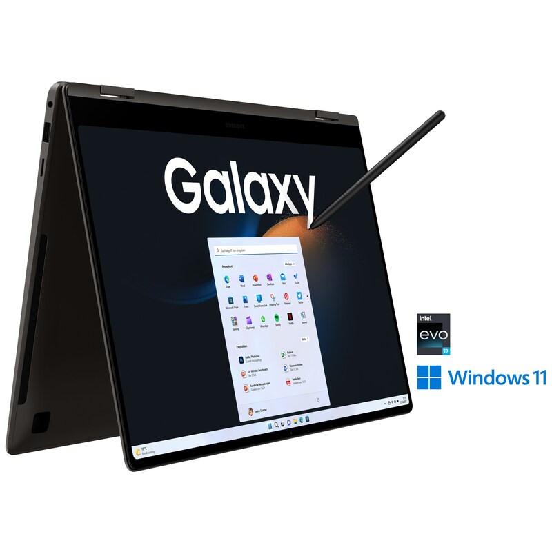 Campus: SAMSUNG Galaxy Book3 Pro 360 Evo 16" WQXGA+ i7-1360P 16GB/1TB SSD Win11